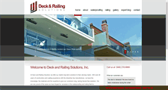 Desktop Screenshot of deckandrailingsolutions.com